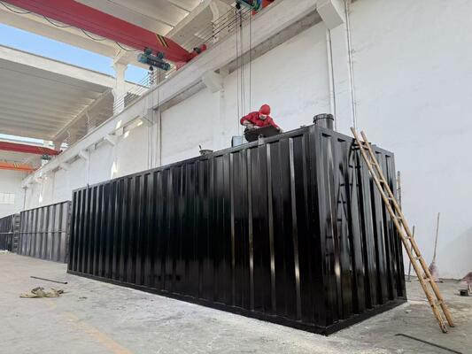 কনটেইনারের ধরন এমবিআর নিকাশী বর্জ্য জল পরিশোধন কেন্দ্র সিস্টেম