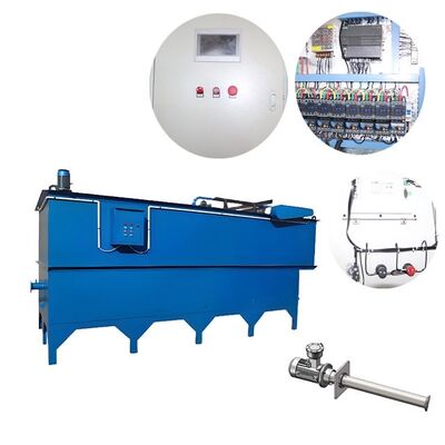 বর্জ্য জল শোধনাগার দ্রবীভূত বায়ু ফ্লোটেশন বর্জ্য জল স্পষ্টীকরণের জন্য দ্রবীভূত বায়ু ফ্লোটেশন